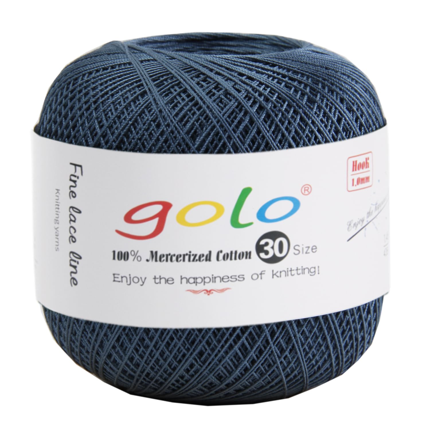 golo Crochet Thread Size 30 Yarn for Hand Knitting Cotton Crochet Yarn — image 1