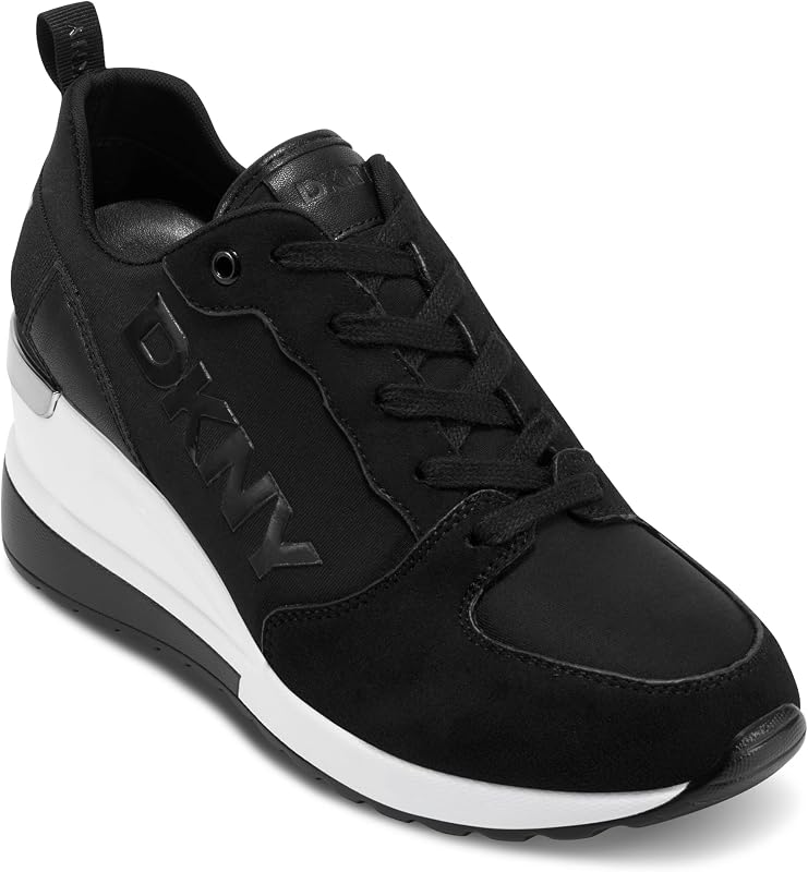 Damen Cait - Wedge Sneaker, Schwarz, 35 EU