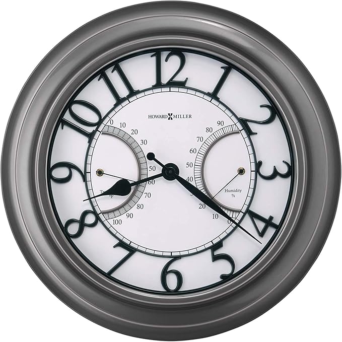 Howard Miller Tawney Indoor / Outdoor Wall Clock Oversized