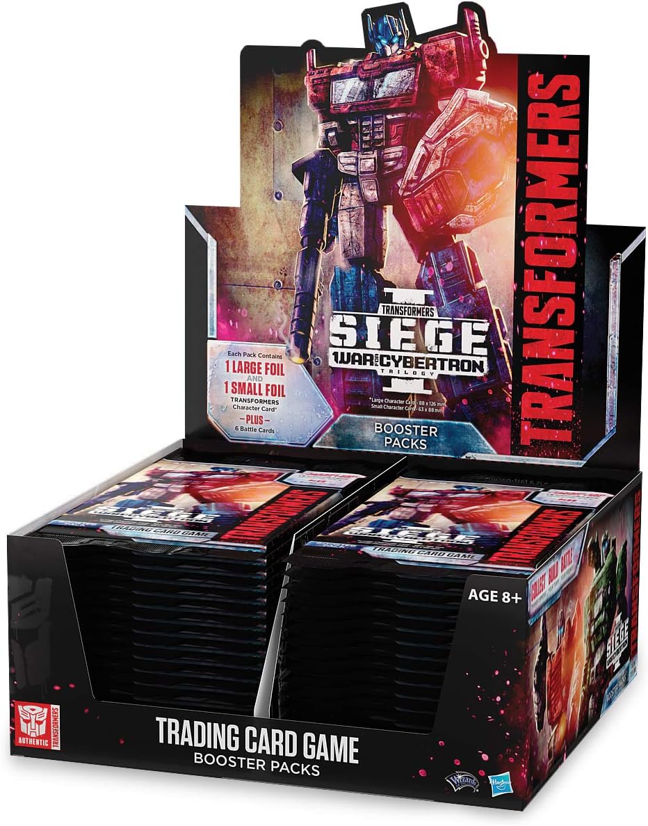 Transformers C69420000 TCG-War for Cybertron Siege Booster Display of 30 Packets, Multicolor