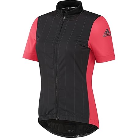 adidas Radtrikot Supernova Reflectivity Jersey Damen Black/Shock red s16