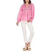 Mud Pie Womens Mud Pie Women's Margeaux Embellished Top