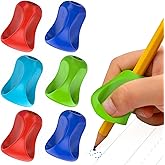 The Pencil Grip Pinch Grip, Ergonomic Writing Aid, Gloss Colored Pencil Grips, 6 Count - TPG-12706