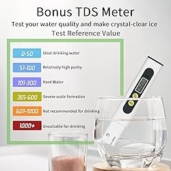 ecozy Nugget Ice Maker Countertop, Smart Portable