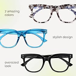 miyya Blue Light Glasses for Women – Oversized UV