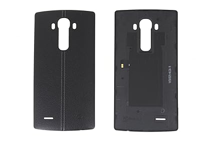 Original LG G4 H815 Schwarz Akku Cover Leder Tasche mit NFC-ACQ88373051
