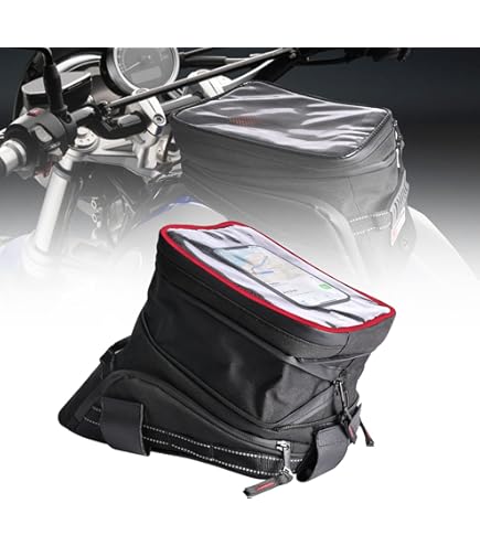 Amazon.com: Tusk Off-Road Tusk Olympus Tank Bag Large Black/Tan