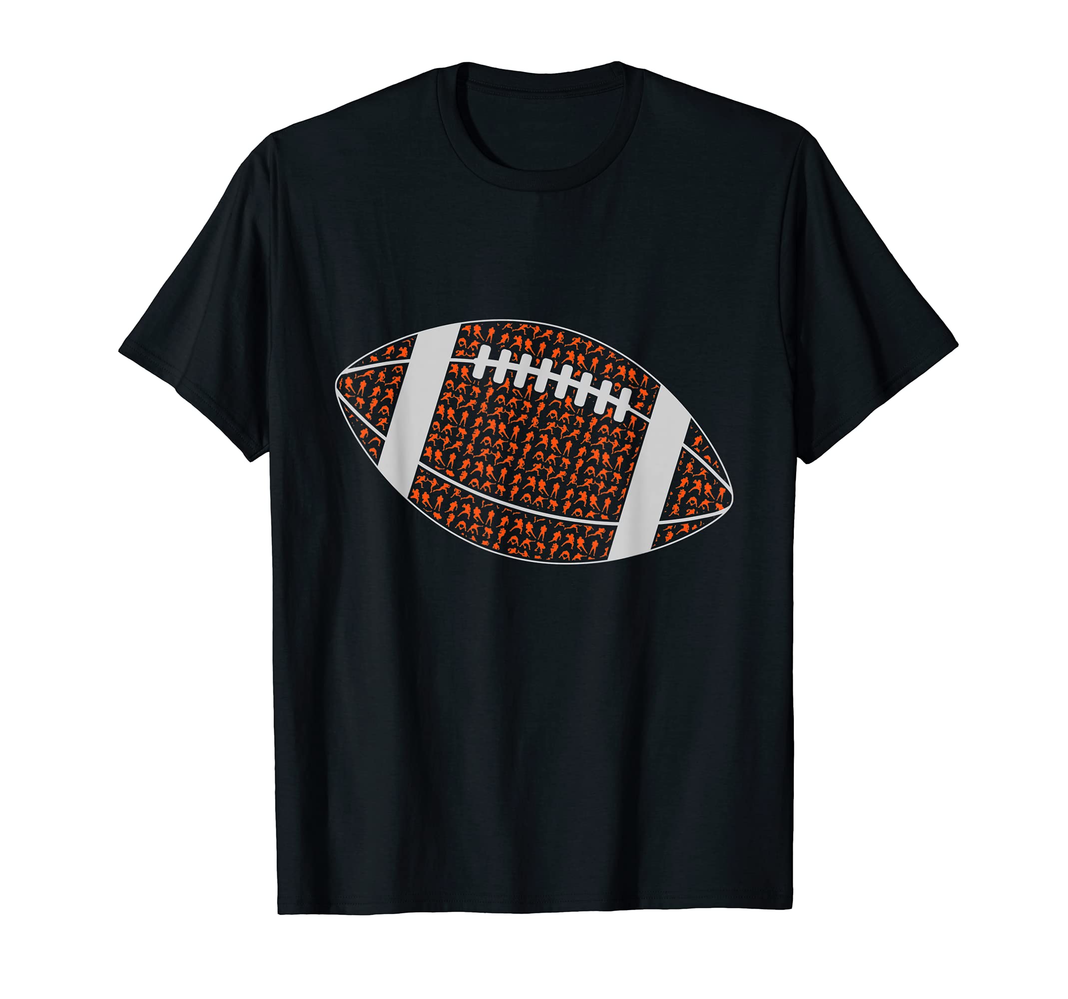 American Football Players Running Quarterback Defense T-Shirt