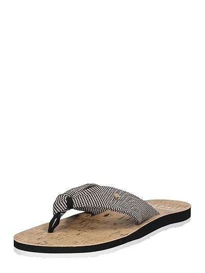 ESPRIT Zehentrenner mit Kork-Print