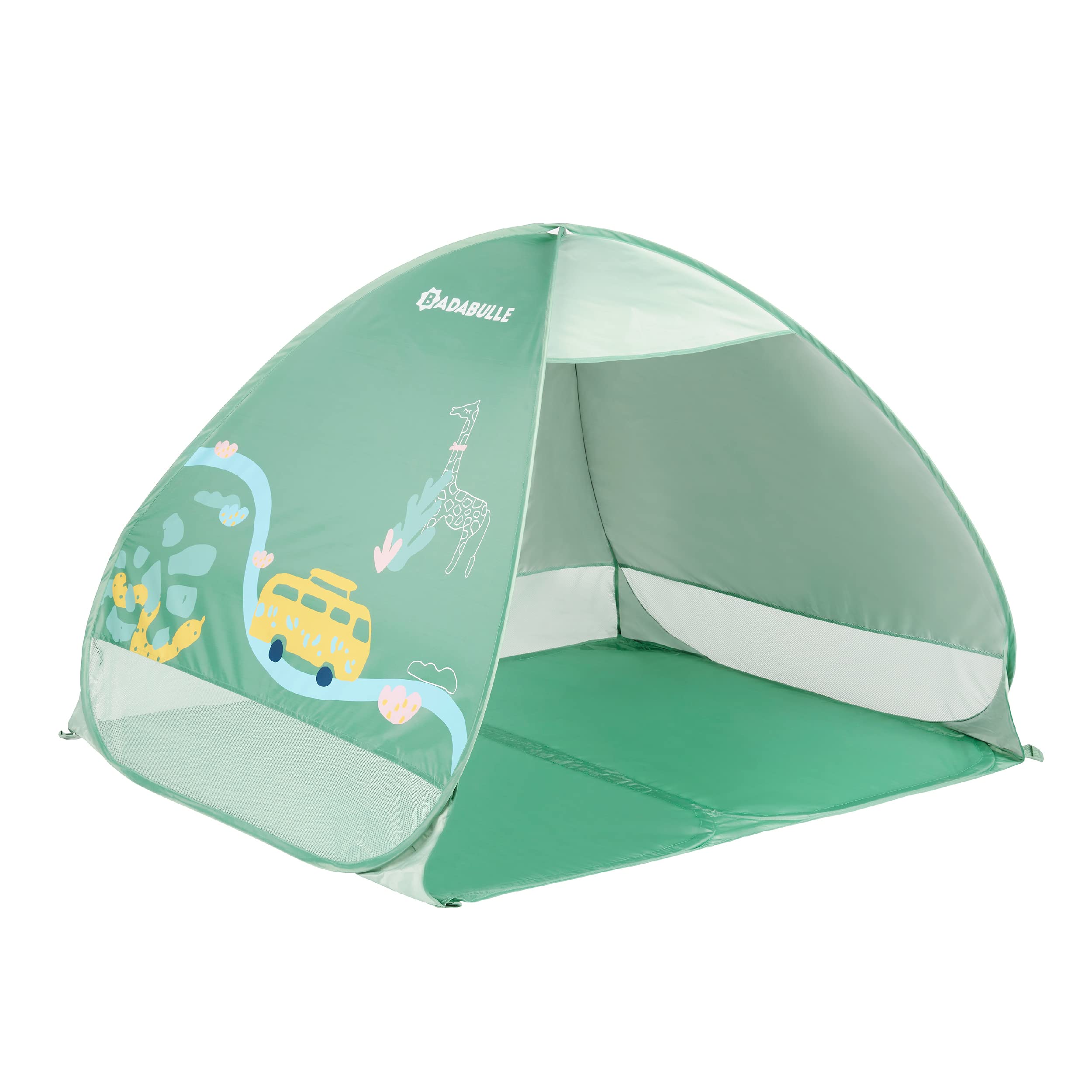 Badabulle Baby Tent with UV Sun Protection UPF 50+ | baby sun shade tent | baby beach tent, Sage