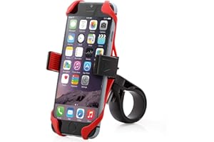 Aduro U-Grip Plus Universal Bike Mount - for Motorcycle, Handlebar, Roll Bar, iPhone X 7 6 6s 7 Plus 5 5s 5c Bike Mount for a