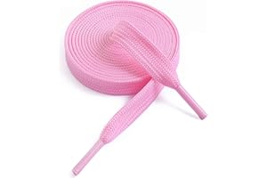 VSUDO 5/16" Fine Weave Flat Shoe Lace Shoestring for Running Athletic Sneaker