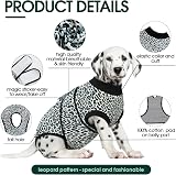 Kuoser Dog Surgery Recovery Suit Blue XS - Post-Op Bodysuit for Spay Neuter view 3