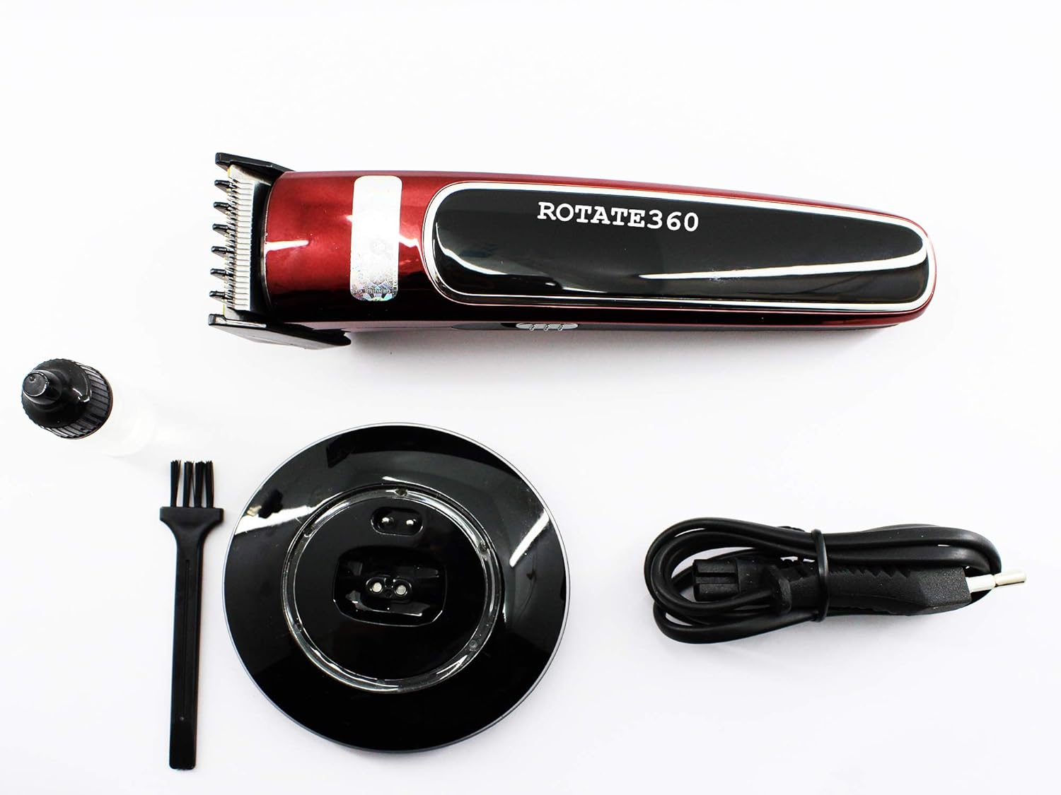 Rotate360 Hair Trimmer Rechargeable Trimmer Professional Hair