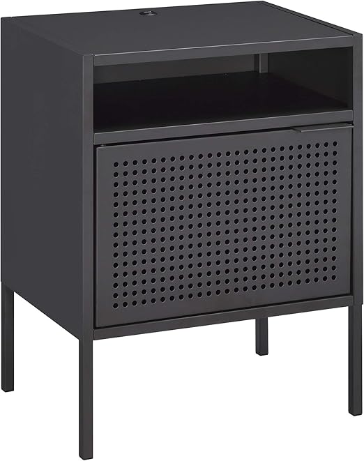 Picket House Furnishings Gemma Nightstand With Usb Port In Gray Amazon Ca Home Kitchen