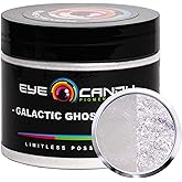Eye Candy Pigments Premium Ghost Mica Powder - Galactic Ghost Violet (50gr) - for Epoxy, Resin, Soap, Paint, Woodworking, Acrylic Pouring, Bath Bombs, Fishing Lures - DIY Arts and Crafts Additive