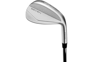 PGF GCWAREHOUSE PGF Mustang 7 Forged Raw Chrome High-Toe Golf Wedge Set for Men - 52 56 60 Degree Golf Wedges