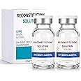 Reconstitution Solution 10 ML 2 Pack in Premium Glass Vials,Triple Sealed