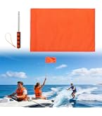 AIRHEAD Water Ski Flag F-1 – Bright Signal Flag For Boats