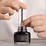 Parker Fountain Pen Ink Bottle Black QUINK 57 ml Refill view 6