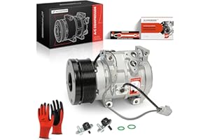 A-Premium Air Conditioner AC Compressor with Clutch Compatible with Toyota Tundra 2007-2021 4.6L 5.7L
