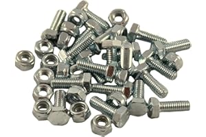 GENERIC TLAOISUS 10-Pack Auger Shear Pins Bolts and Nuts for Honda 95701-06016-00 HS1132 HS624 HS828 HS928 HS724 Snow Blowers
