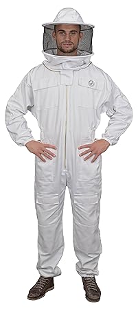 Humble Bee 410-L Polycotton-Imkeranzug mit Rundschleier (Large)