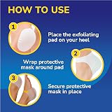 Dr. Scholl's ExpertCare Exfoliating Heel Peel Foot Mask 1 Pair view 8