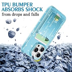 Petocase for iPhone 16 Pro Wallet Case Card Holder