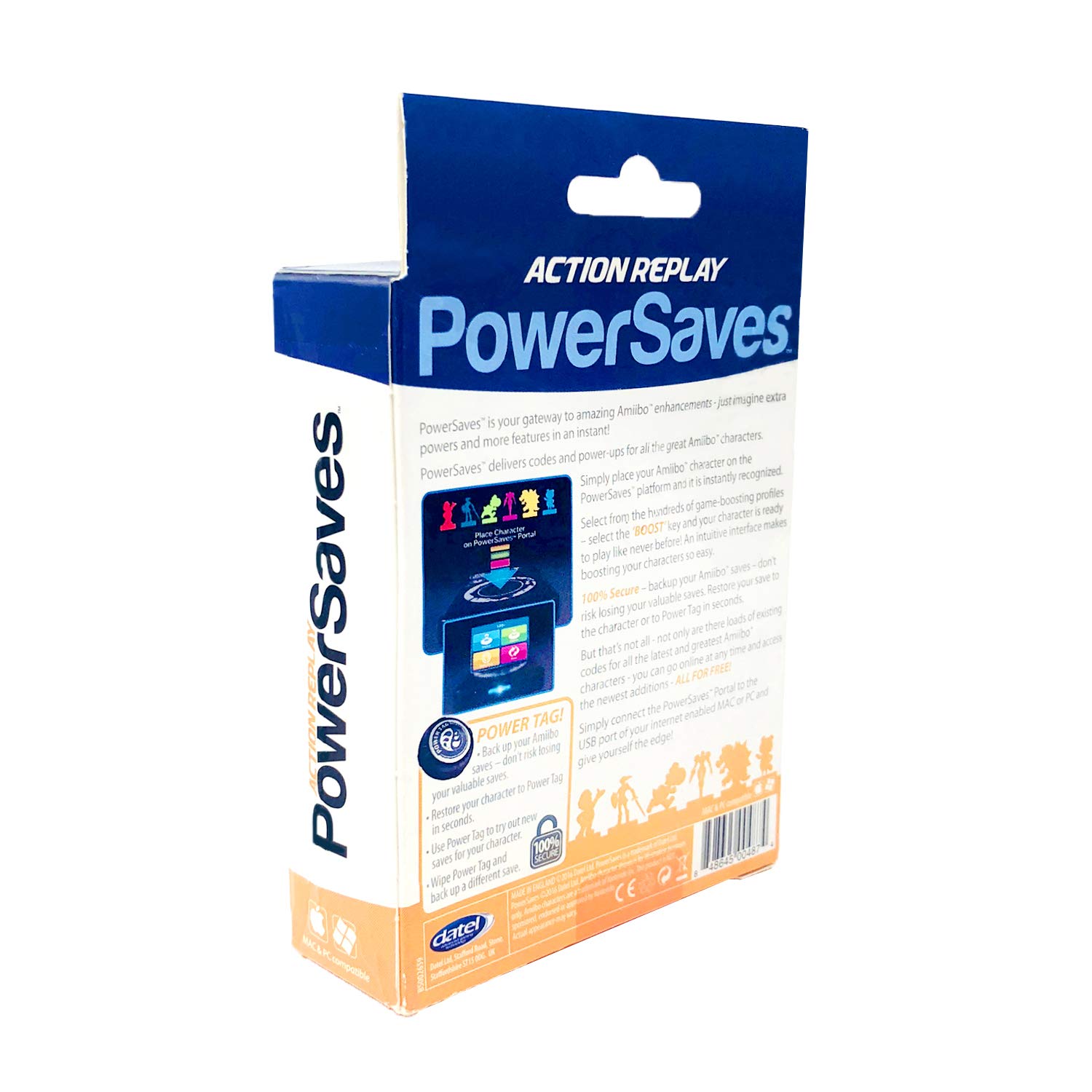 Datel Action Replay PowerSaves Includes POWERTAGS for Amiibo Characters