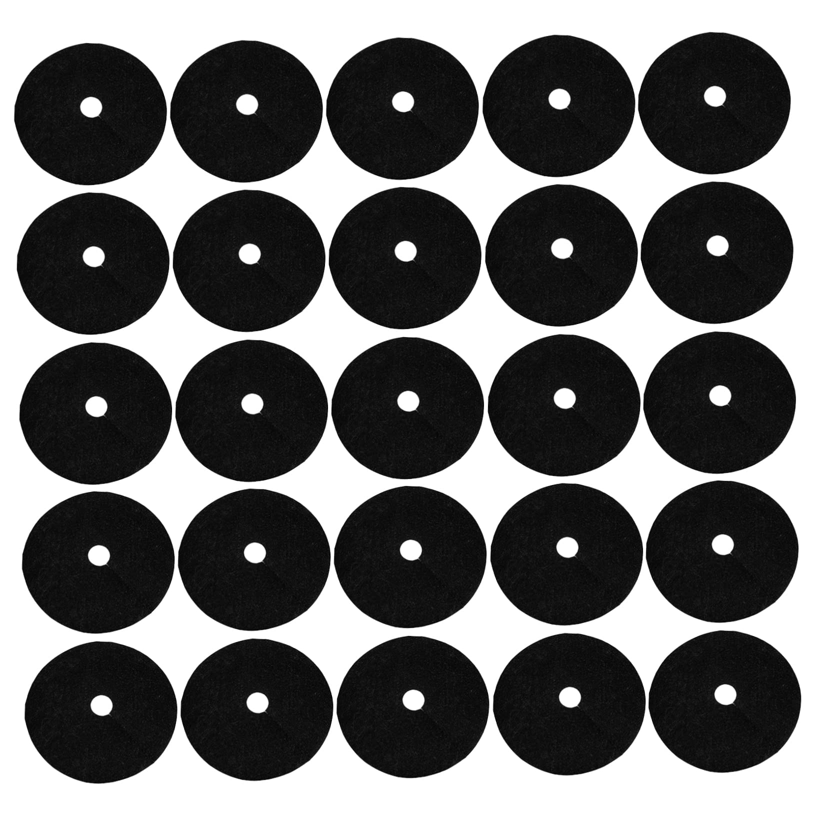 SUPVOX 20pcs Weeding Cloth Mulch for Garden Decorative Bark Gardening Accessory Anti Grass Tree Mulch Mat Preventor Mats Garden Farmyard Manure Mulch Mats Strawberry Round