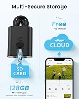 ieGeek 2K Solar Security Camera Outdoor Wireless with Embedded Solar Panel view 8