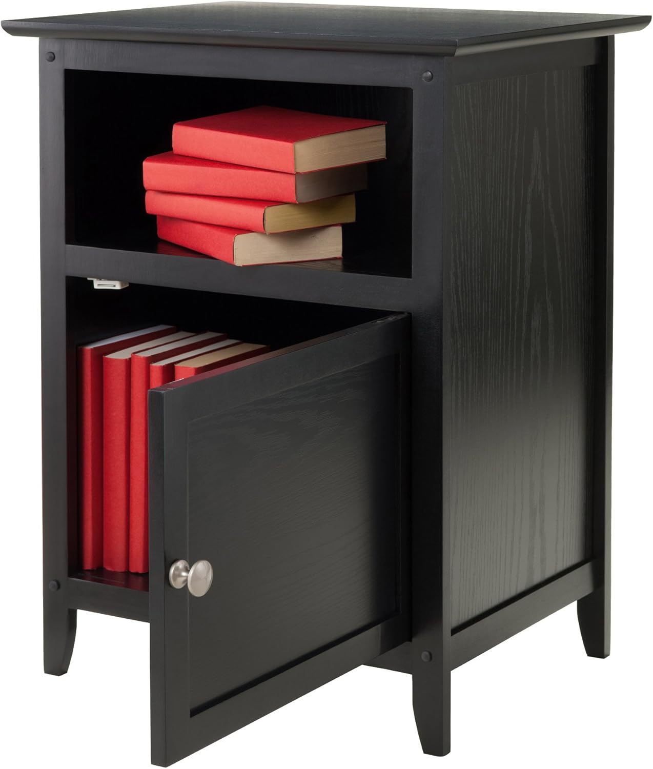 Winsome Wood Henry Accent Table, Black: Furniture & Decor