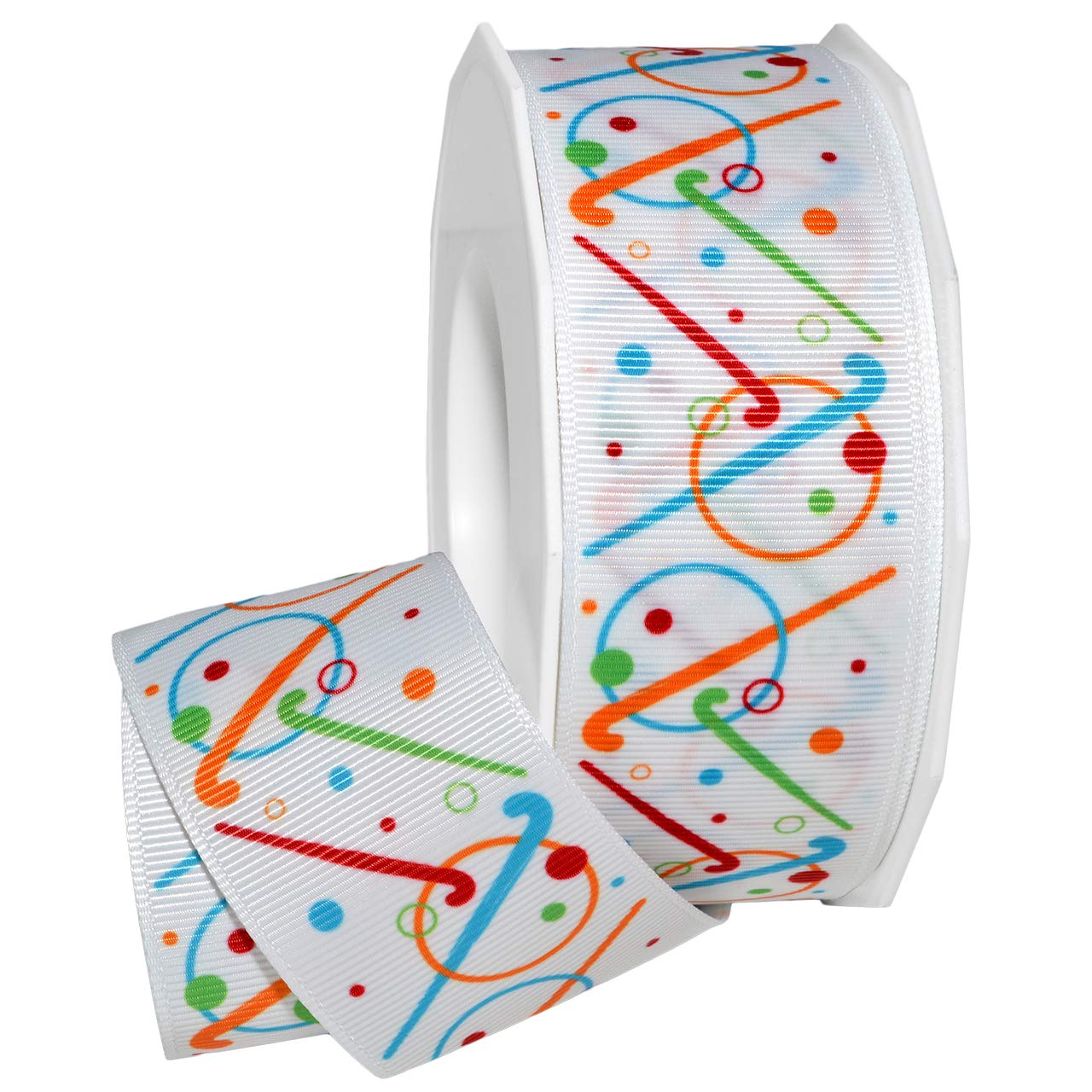 Morex Ribbon 4218 Field Hockey Ribbon, 1.5 inch by 20 Yards, Multi Colored
