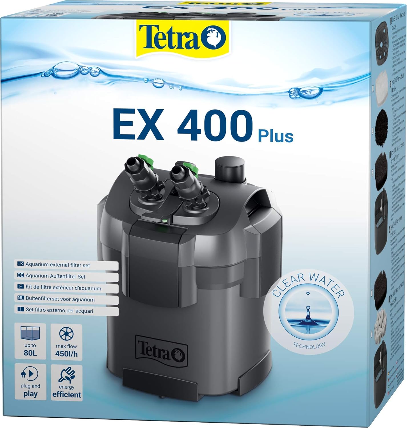 Tetra Aquarium External Filter EX Plus Powerful Filter for Aquariums
