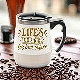 Self Stirring Mug Auto Self Mixing Stainless Steel Cup for Coffee/Tea/Hot Chocolate/Milk Mug for Office/Kitchen/Travel/Home -