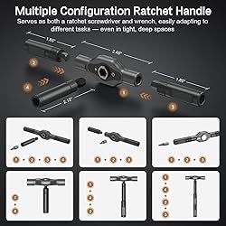 Bomivoi 42 in 1 Magnetic Screwdriver Set, DIY