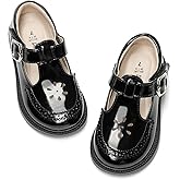 DREAM PAIRS Toddler Little Girl's Mary Jane Dress Shoes - Ballet Flats for Girl School Uniform Shoes