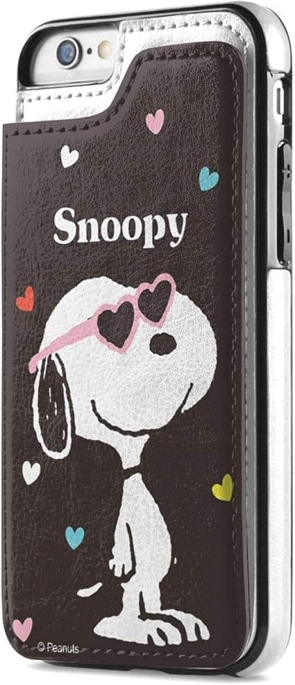 Amazon Co Jp Iphone Se ケース Iphone7 ケース Iphone8 ケース Snoopy スヌーピー 手帳型 カバー 携帯 ケース 第2世代 可愛い スマホケース 耐衝撃 ポケット付き スタンド機能 カード収納 充電対応 軽量 合皮レザー マグネット式 ワイヤレス 高質合成皮革 家電 カメラ