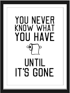 Fine Art Typo Spruch Fur Toilette Wc Badezimmer Wasch Dir Die