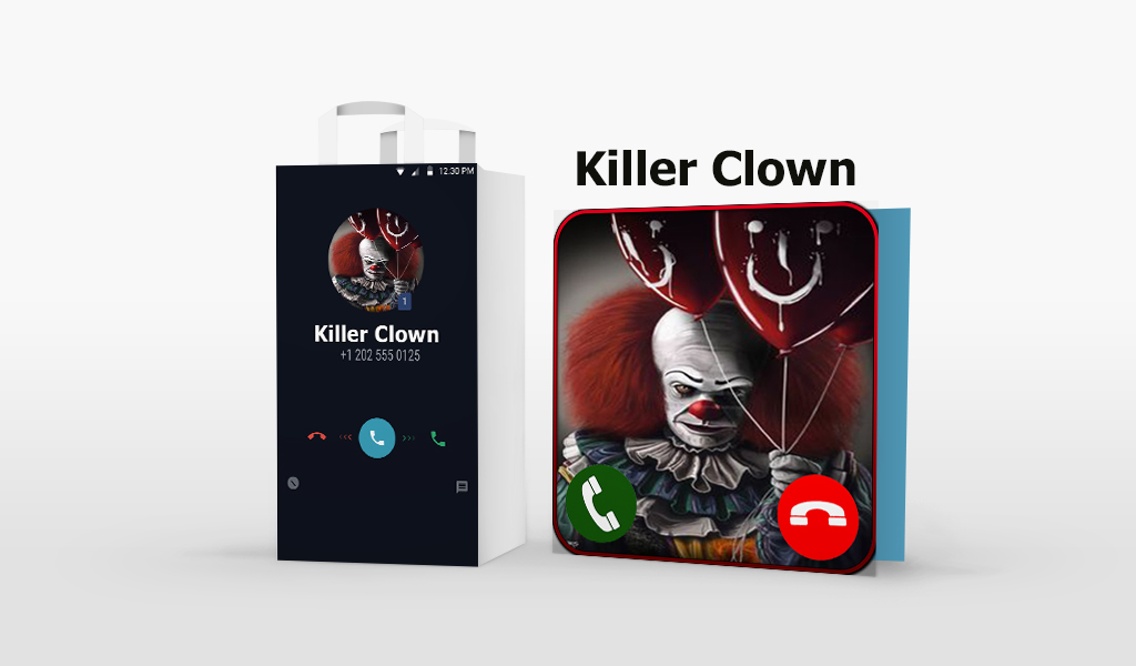 Calling From Killer Clown - Prank Caller Id