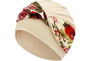 Lrastok Women Knot Slouchy Beanie Chemo Hat Twist Stretch Cancer Head Wraps Sleep Head Scarf