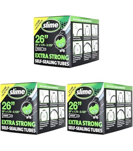Chambres à Air Sunlite 26x1,95-2,125 – Lot De 50, Valve Schrader SV32