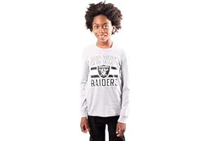 Ultra Game NFL Boys Lightweight Super Soft Long Sleeve T-Shirt