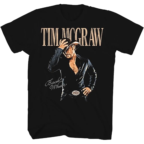 Amazon.com: Tim McGraw Standing Room Only Premium Tri-Blend T