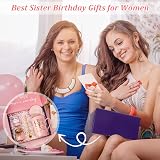 ALBISS Sister Birthday Gifts Spa Basket with Mug Card Gift Set view 6