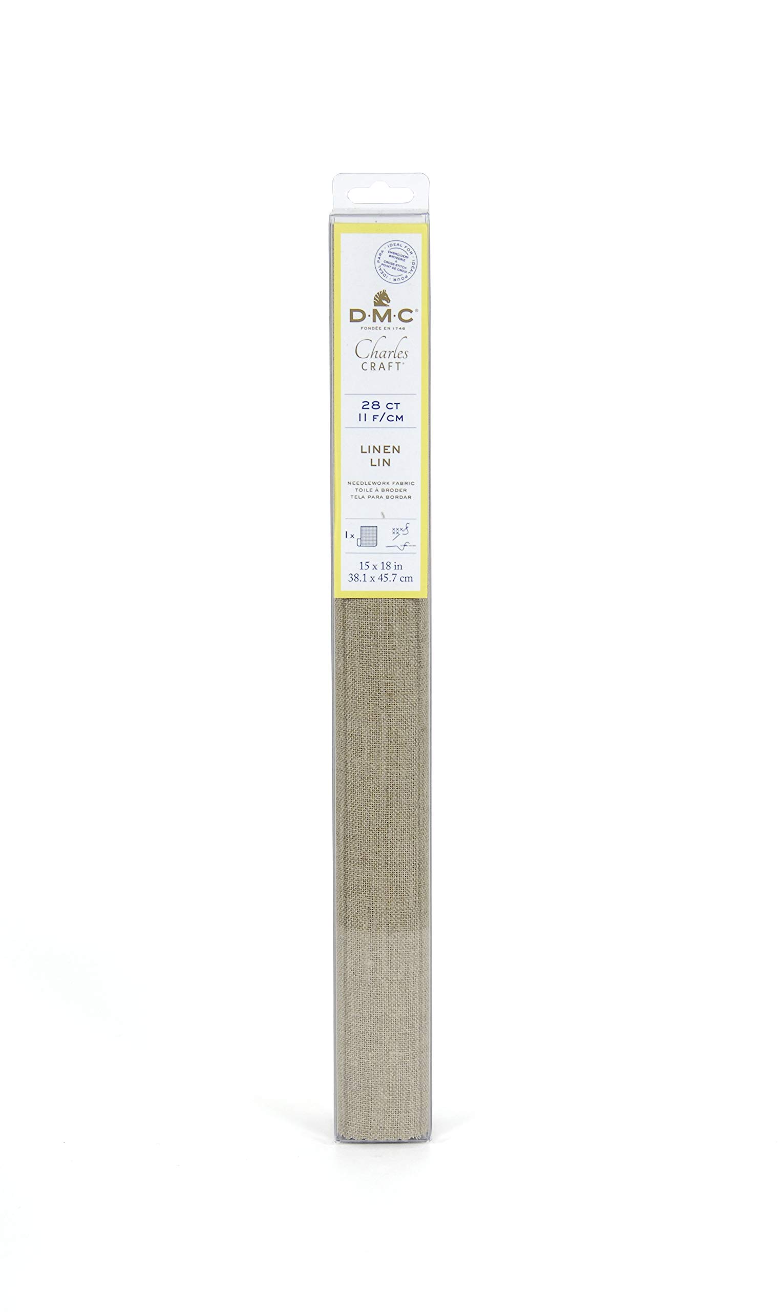DMC Linen Fabric - 28 Count - Natural