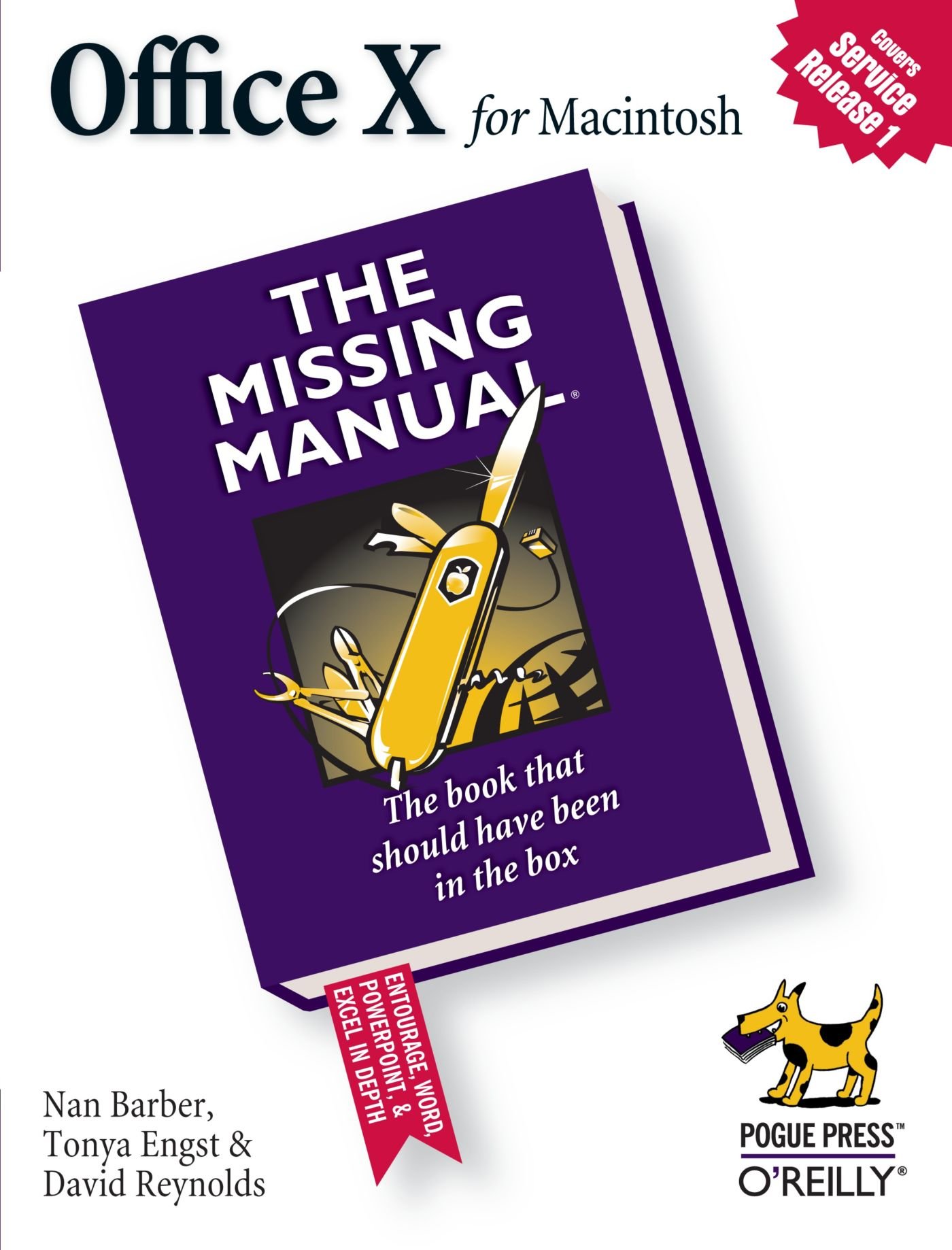 Office X for Macintosh: The Missing Manual Paperback – Jul 18 2002