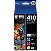 EPSON 410 Claria Premium Ink Standard Capacity Photo Black & Color Combo Pack (T410520-S) Works with Expression Premium XP-53