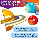 QUOKKA Giant Space Puzzle 70 pc 90x60 cm Floor Puzzle for Kids 3-5 view 3